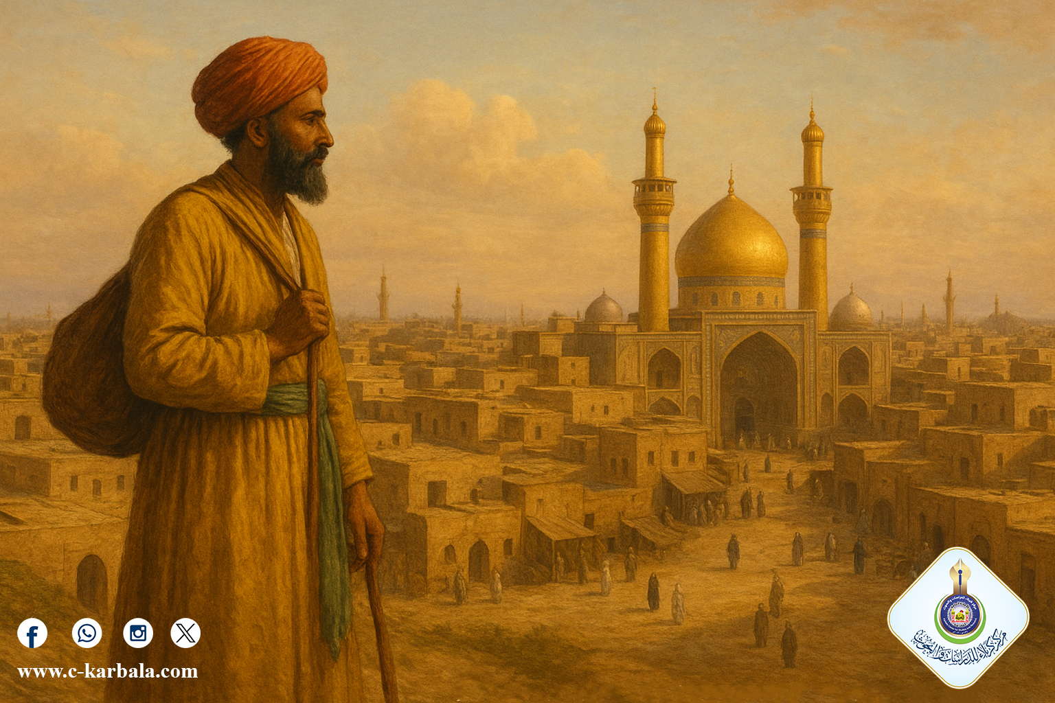 شهادات الرحّالة الأجانب تكشف: كربلاء كانت مركز إشعاع روحي وتجاري عالمي