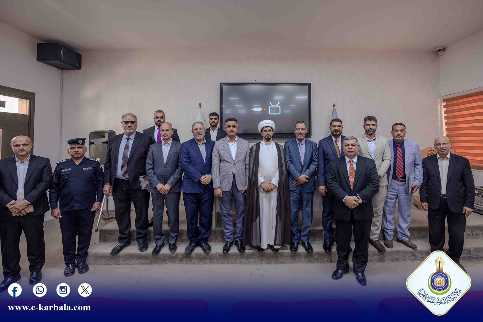 مركز كربلاء يعقد ندوة حوارية علمية عن مدونة الأحوال الشخصية في كلية القانون /جامعة وارث الأنبياء (عليه السلام)