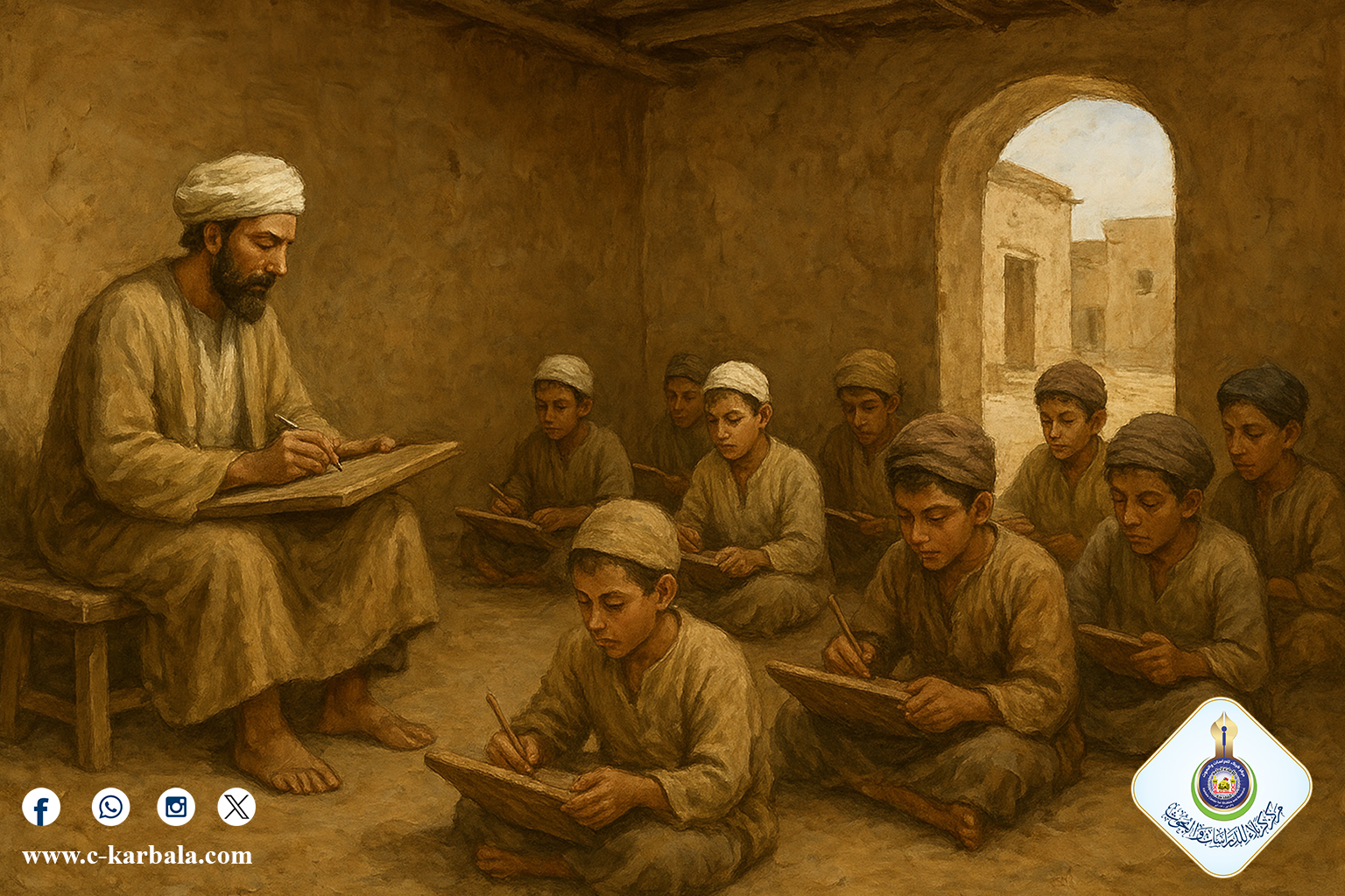 الكتاتيب في كربلاء... حينما كان المسجد جامعة والألواح منابر للمعرفة