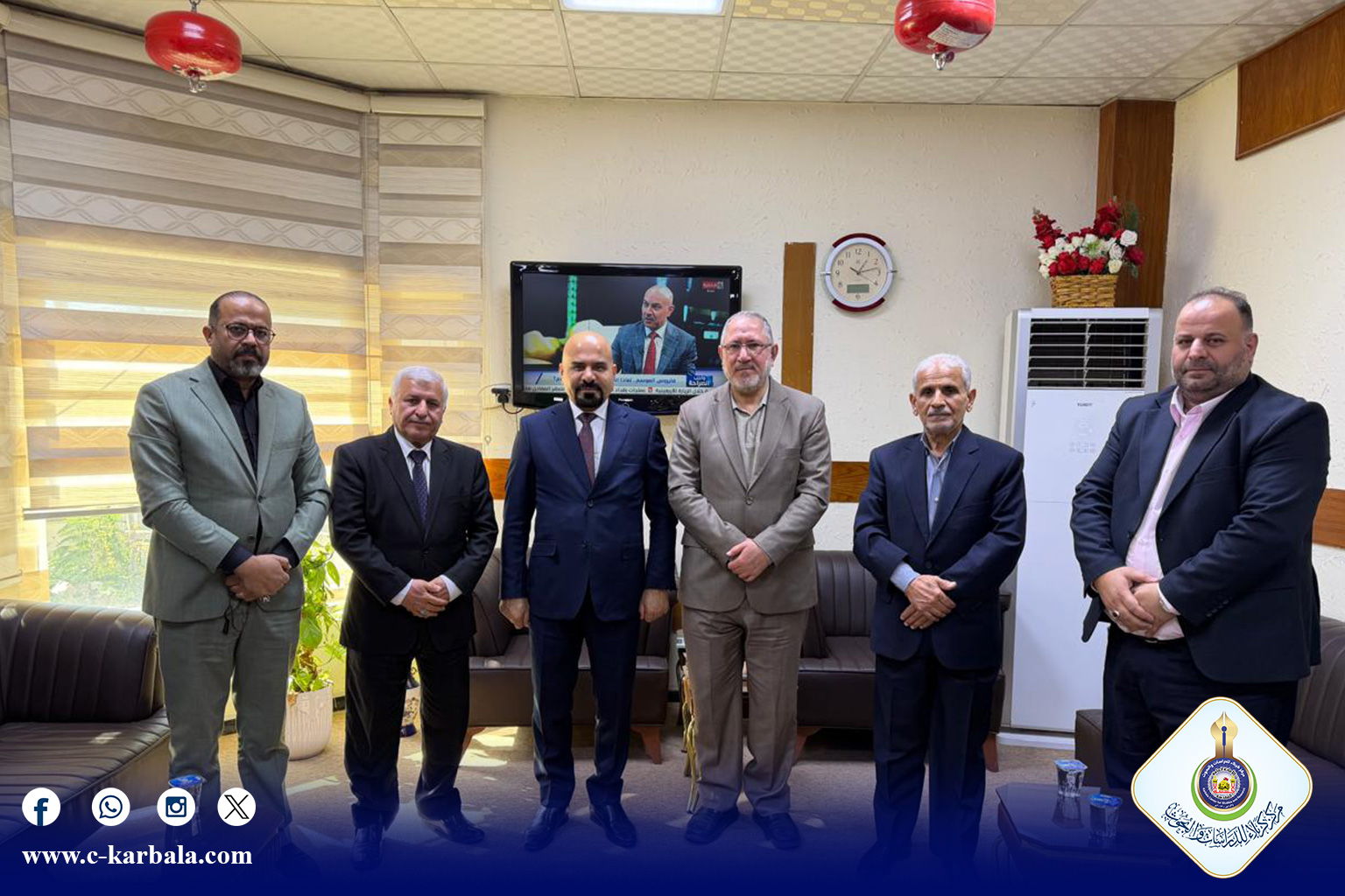 شراكة علمية متجددة… مركز كربلاء والجامعة المستنصرية يضعان أسس دعم المؤتمر الدولي العاشر لزيارة الأربعين