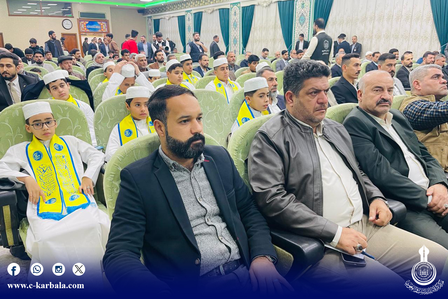 مركز كربلاء للدراسات والبحوث يؤكد حضوره الثقافي في موسم الوارث للخط العربي