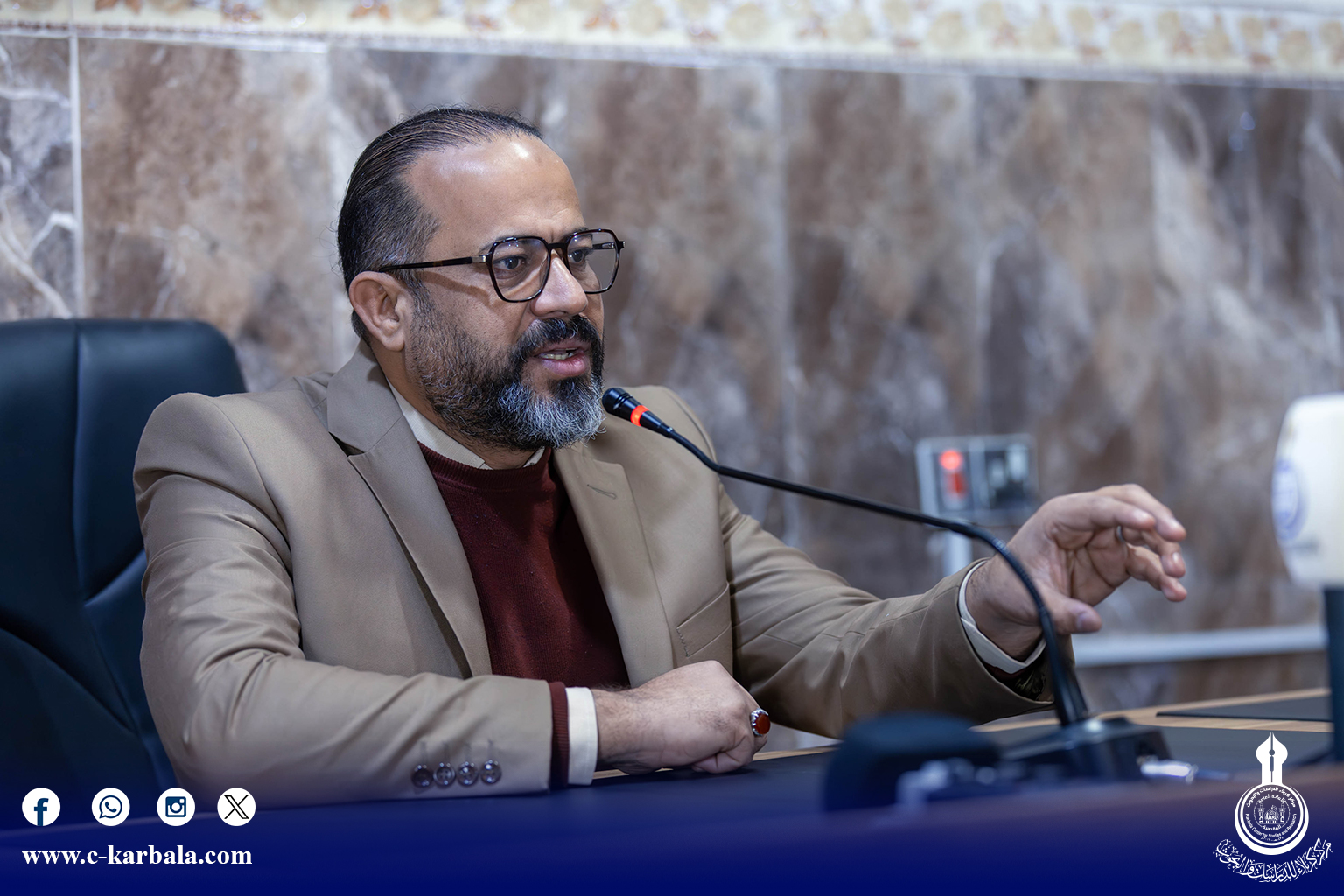 عبر دورة أكاديمية متخصصة... مركز كربلاء يناقش منهجية التعامل مع المصادر العلمية