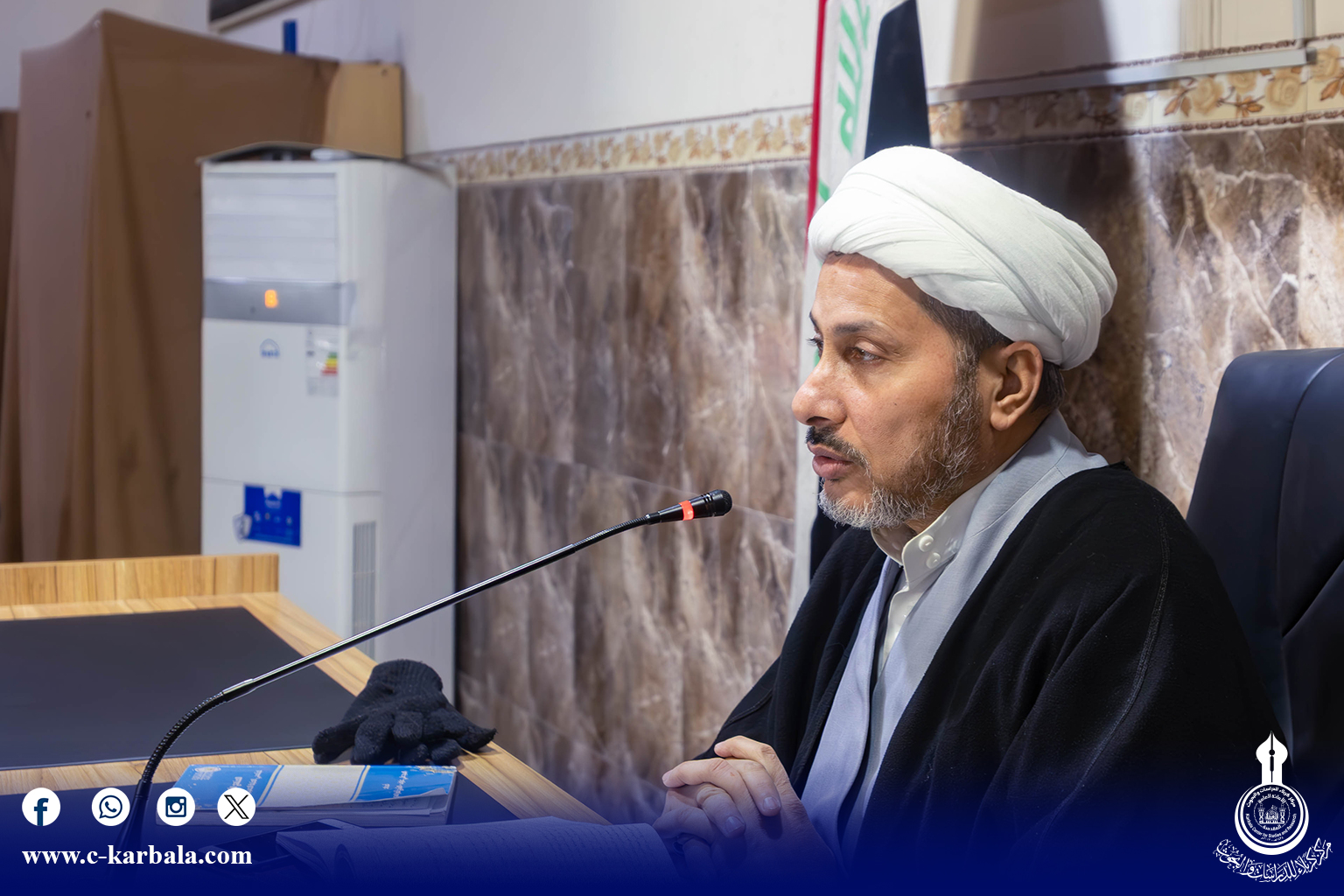 استمرار الدورة الفقهية في مركز كربلاء للدراسات والبحوث