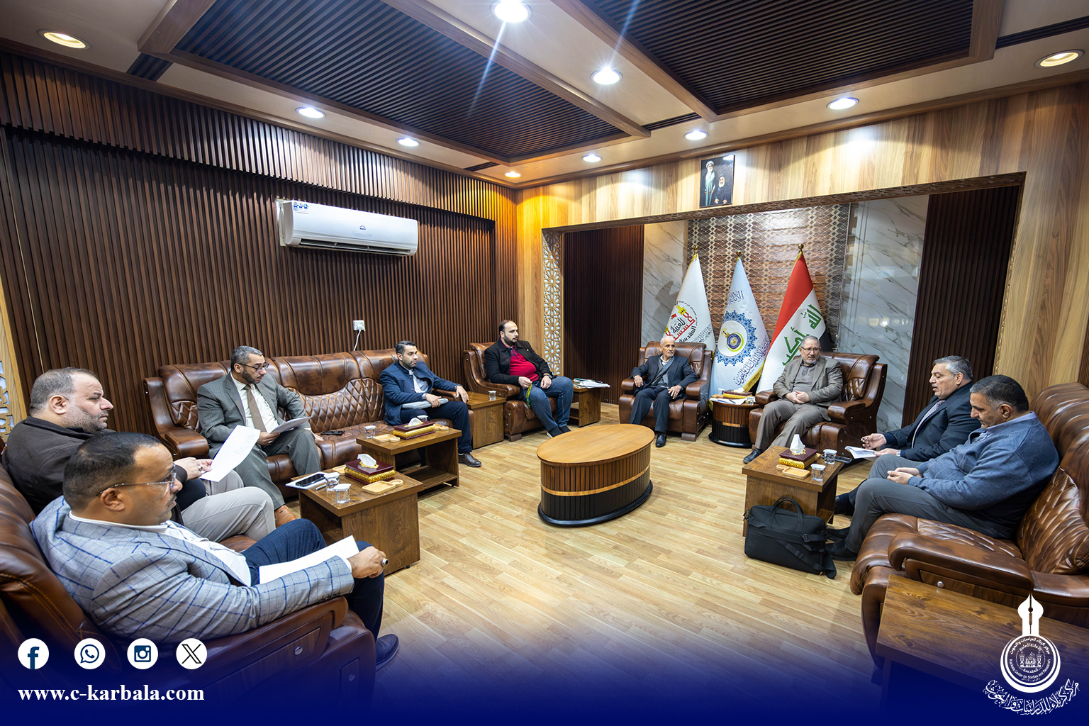 استعدادات مكثفة من قبل مركز كربلاء لاستضافة مؤتمر الأربعين العلمي الدولي