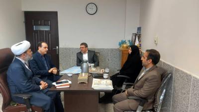 بازدید مدیر دفتر قم مرکز کربلاء للدراسات و البحوث از جامعة المصطفی اصفهان